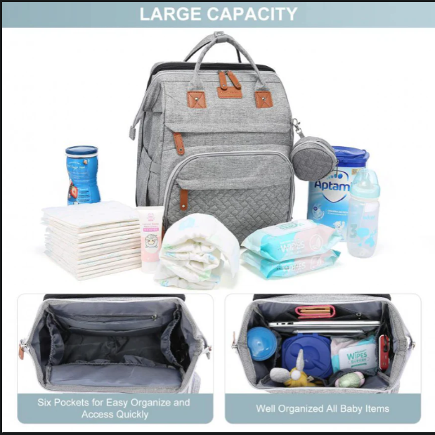 Foremium™ 3-in-1 Diaper Bag Backpack